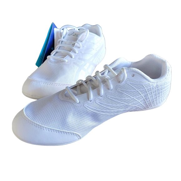 ASICS Ultralyte Cheer 2 Shoes White / Silver Q559N-0193 Women NWT - Picture 2 of 10